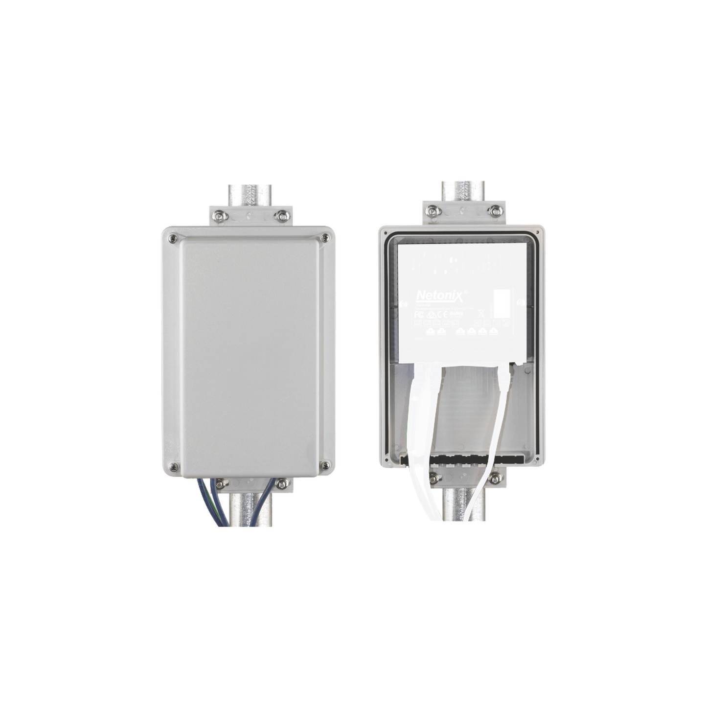 Gabinete exterior IP65 para switch WISP WS6MINI