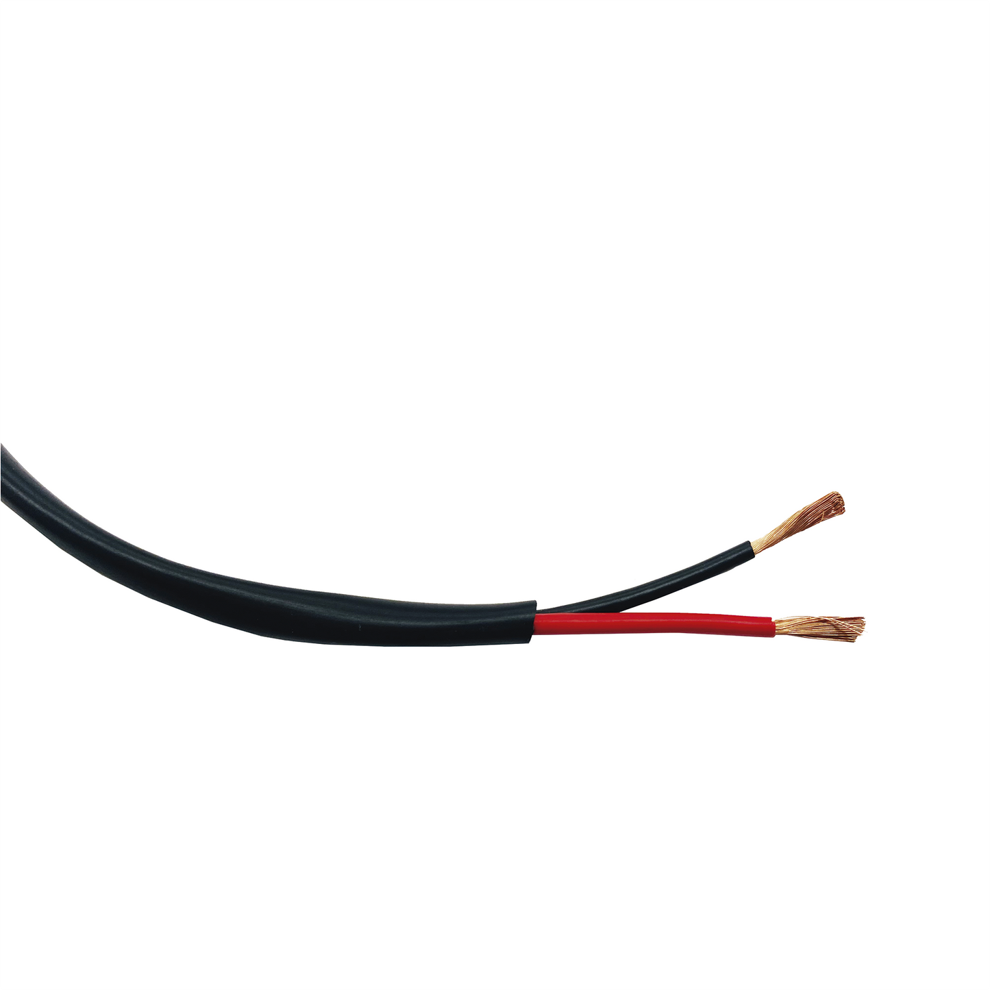 Bobina de 152 Metros / 12AWG 2 Conductores / Cable Profesional de ALTA FIDELIDAD 100% Cobre / Exterior / Direct Burial / Color Negro / Para Aplicaciones de Audio, Control de Acceso y AutomatizaciÃ³n