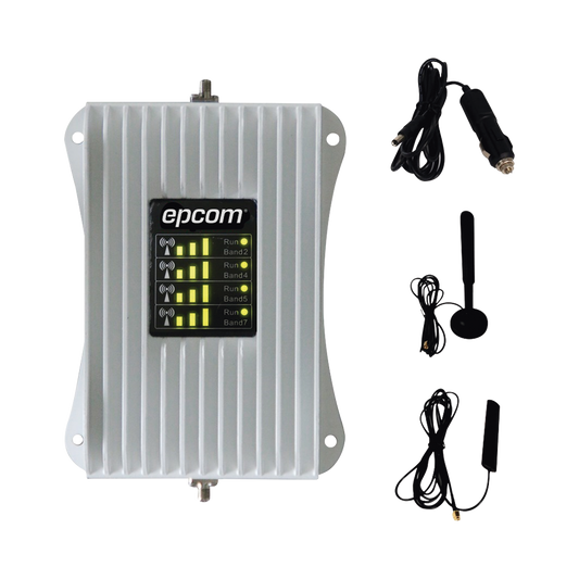 KIT de Amplificador de SeÃ±al Celular Para VehÃ­culo/ Soporta y Mejora la SeÃ±al Celular 4.5G, 4G LTE/ MÃºltiples Operadores, usuarios y dispositivos/ Ideal para VehÃ­culo tipo Camioneta, Pick up o SedÃ¡n.