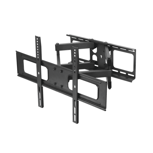 Montaje de Pared Universal Articulado para Monitores de 32 a 55" / Carga MÃ¡xima 50 Kg / Vesa 600 x 400 / 400 X 400 / 400 x 200 / Separacion de Pared de 7.6 cm a 51 cm / Acero / 15Â° de InclinaciÃ³n