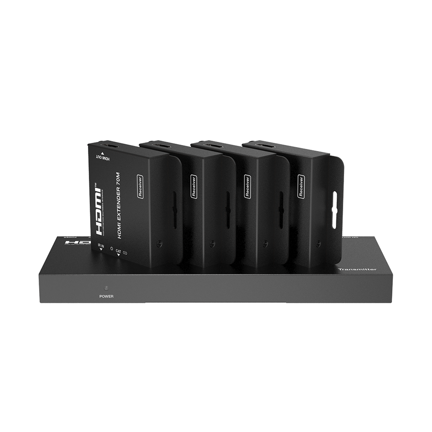 Splitter HDMI 1x4 | Extensor HDMI | 4K@30Hz 40m |Â 1080p@60Hz 70m | FunciÃ³n PoC |  4:4:4