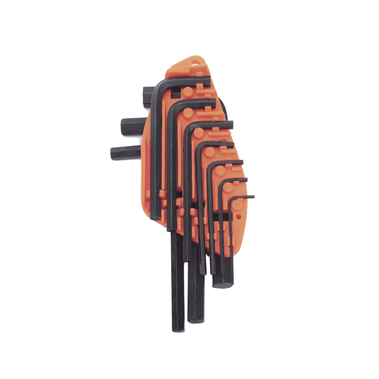 Juego de 10 Llaves Hexagonales (Allen) MilimÃ©tricas con Portallaves PlÃ¡stico.