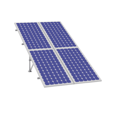 Montaje para Panel Solar, Riel 3 de 2200mm para Módulos con Espesor de 40mm, Velocidad de Viento Máx. 151km/h