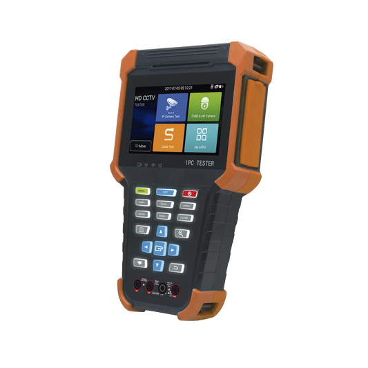 Tester de video de 4â€ / Prueba de cÃ¡mara analÃ³gica / Prueba de cÃ¡mara IP, soporte 4K, H.264 y H.265 / TVI de 8 MP, CVI de 8 MP, AHD de 8 MP / MultÃ­metro digital / Entrada HDMI