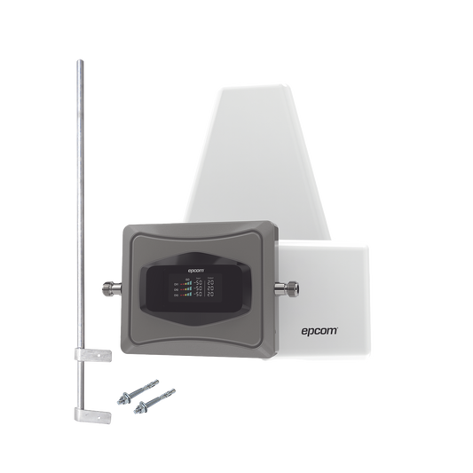 Kit Amplificador de SeÃ±al Celular 4G/ Incluye MÃ¡stil / Mejora las llamadas convencionales y VoLTE / Soporta datos de tecnologÃ­as 2G, 3G y 4G de TELCEL, AT&T y MOVISTAR / Cubre hasta 500 m2.