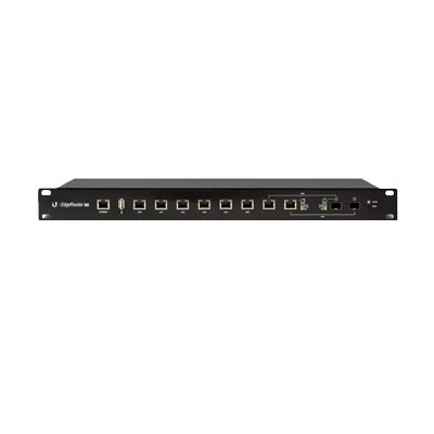 Ruteador Edgemax 8 puertos administrables Gigabit Ethernet + 2 SFP