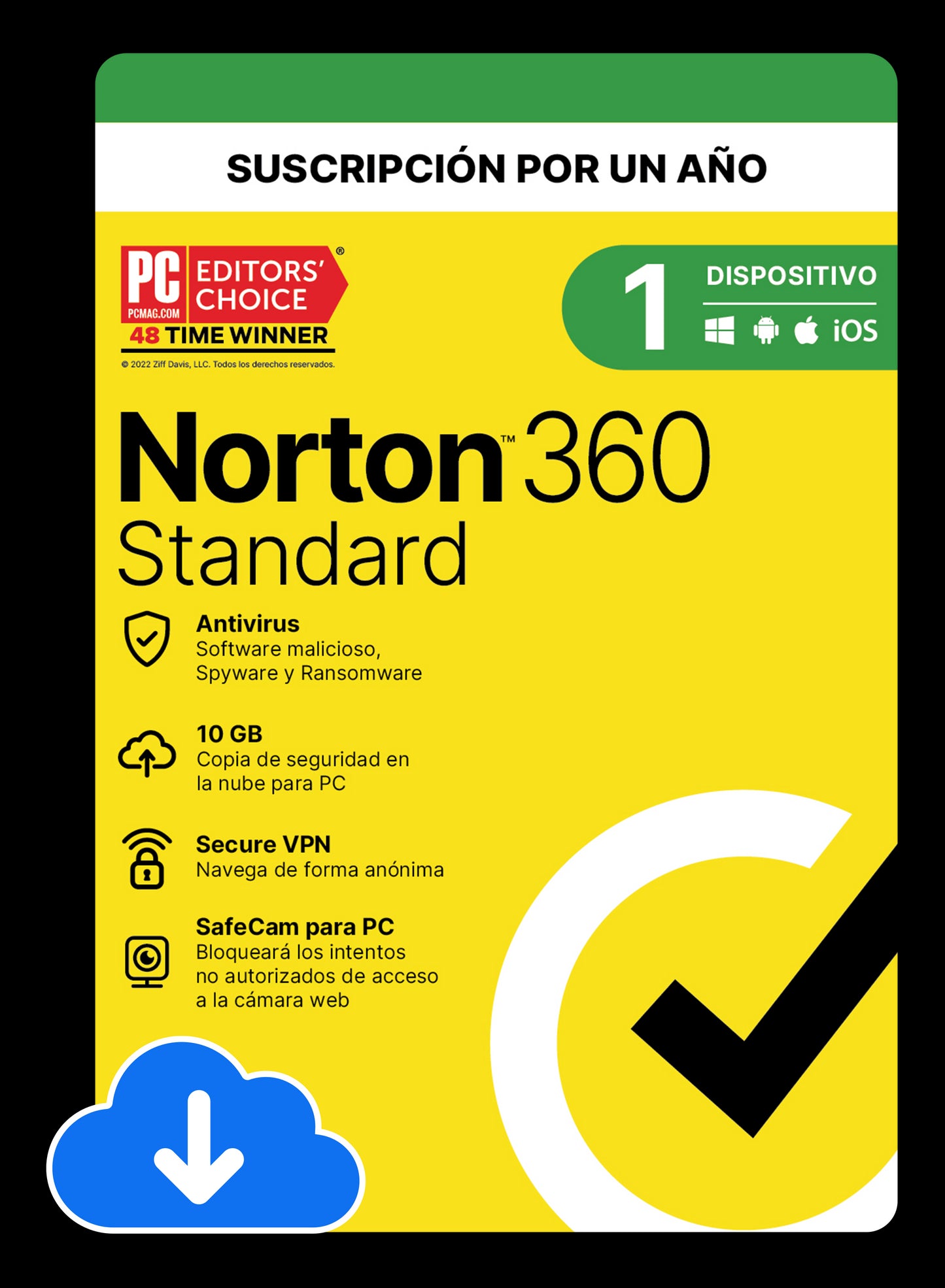 ESD Norton 360 Standard 1 Dispositivo 1 Año 21430631