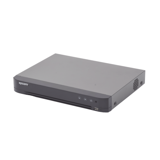 DVR 8 Canales TurboHD + 4 Canales IP / 5 Megapixel- 3K Lite / Acusense / Audio por Coaxitron / 1 BahÃ­a de Disco Duro / Audio por Coaxitron / Evita Falsas Alarmas / Salida de Video en Full HD