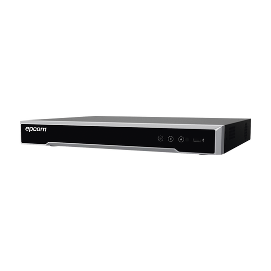 DVR 8 Megapixel / 4 Canales TURBOHD + 4 Canales IP / 1 BahÃ­a de Disco Duro / 4 Canales de Audio / Audio por coaxitron / 4 Entradas de alarma / VÃ­deoanÃ¡lisis