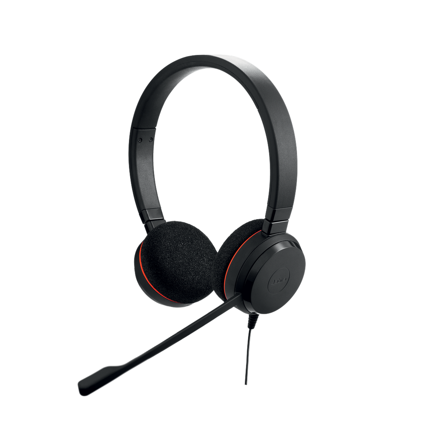 Jabra Evolve 20 Duo con conexiÃ³n USB, micrÃ³fono con cancelaciÃ³n de ruido de Ãºltima generaciÃ³n, configuraciÃ³n Plug and Play, CertificaciÃ³n Microsoft Teams (4999-823-109)