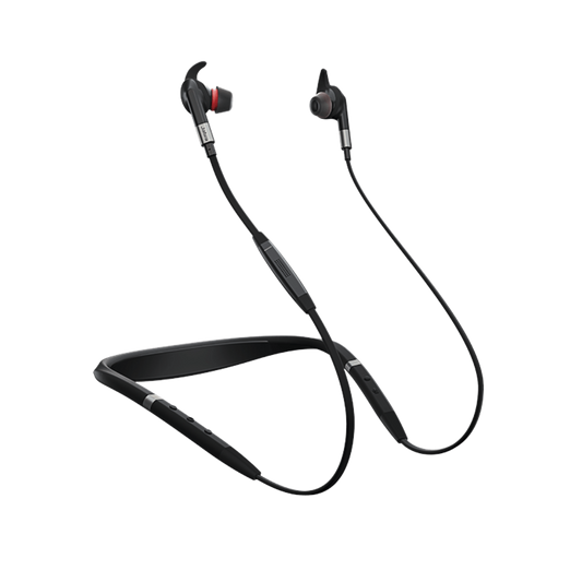 Jabra Evolve 75e inalÃ¡mbrica con cancelaciÃ³n de ruido activa ANC y luz de ocupado integrada (7099-823-409)