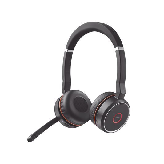 Jabra Evolve 75 SE Stereo, conexiÃ³n Bluetooth, indicador de ocupado, USB-A con certificado Microsoft Teams (7599-842-109)