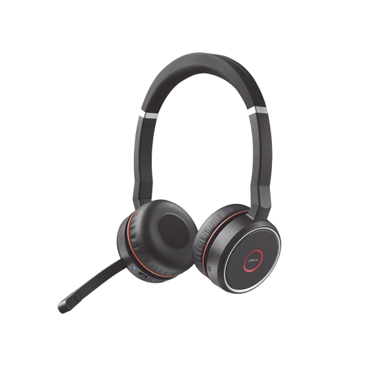 Jabra Evolve 75 SE Stereo, conexiÃ³n Bluetooth, indicador de ocupado, USB-A Compatible con cualquier plataforma UC (7599-848-109)