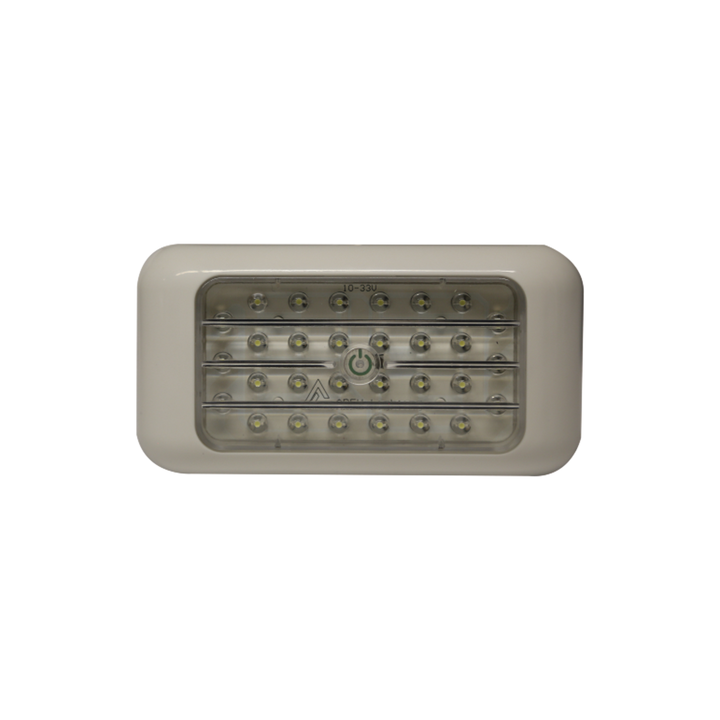 Luz rectangular blanca cÃ¡lida para interiores