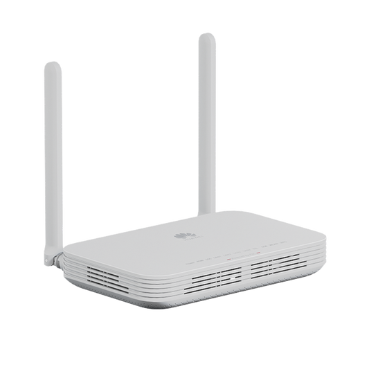 HUAWEI MiniFTTO - ONU Wi-Fi 6 doble banda / 2.976 Gbps / 4 puertos 10/100/1000 Mbps + 1  GPON (SC/UPC) + 1 puerto POST / Downstream 2.488 Gbps / Upstream 1.244 Gbps / Ganancia de Antena 5dBi / Beamforming / Roaming / MIMO 2X2 / AdministraciÃ³n Nube