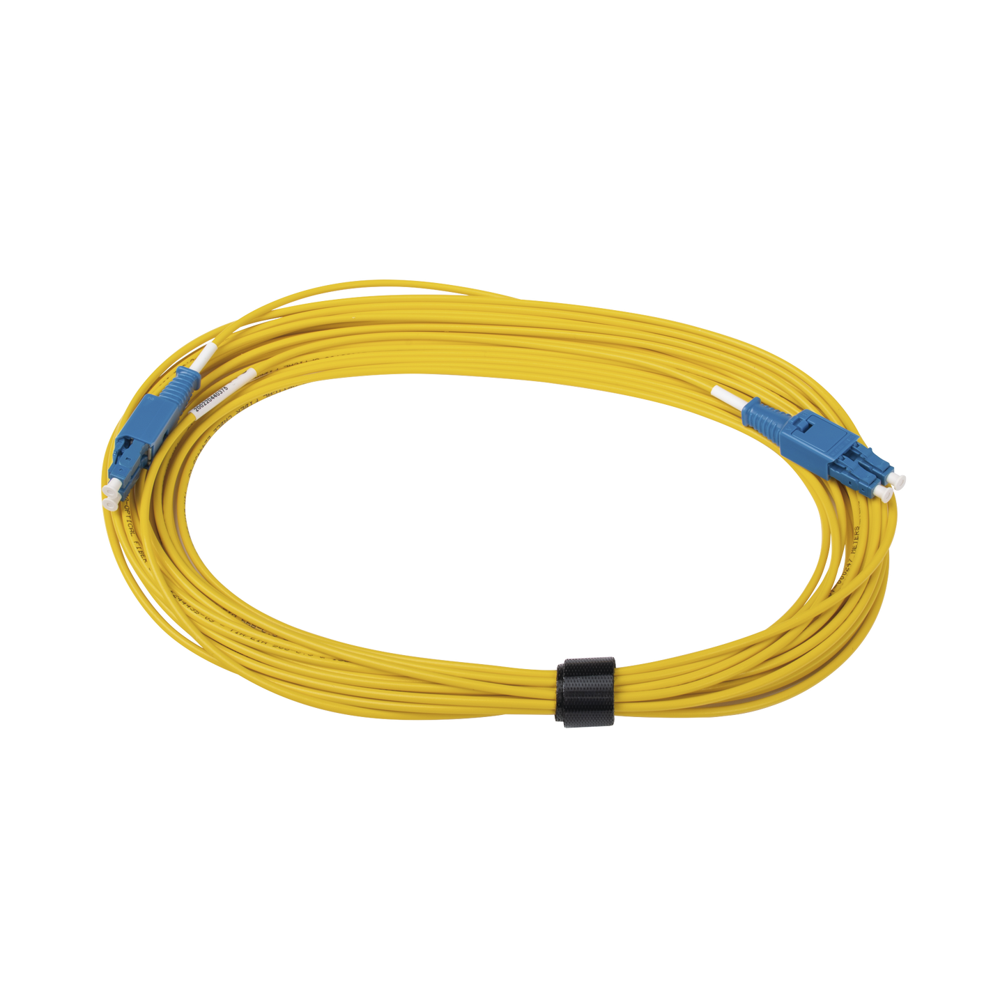 Jumper de Fibra Óptica BladePatch Monomodo OS1/2, XGLO, Riser, LC/UPC-LC/UPC Duplex, OFNR, Color Amarillo, 10 Metros