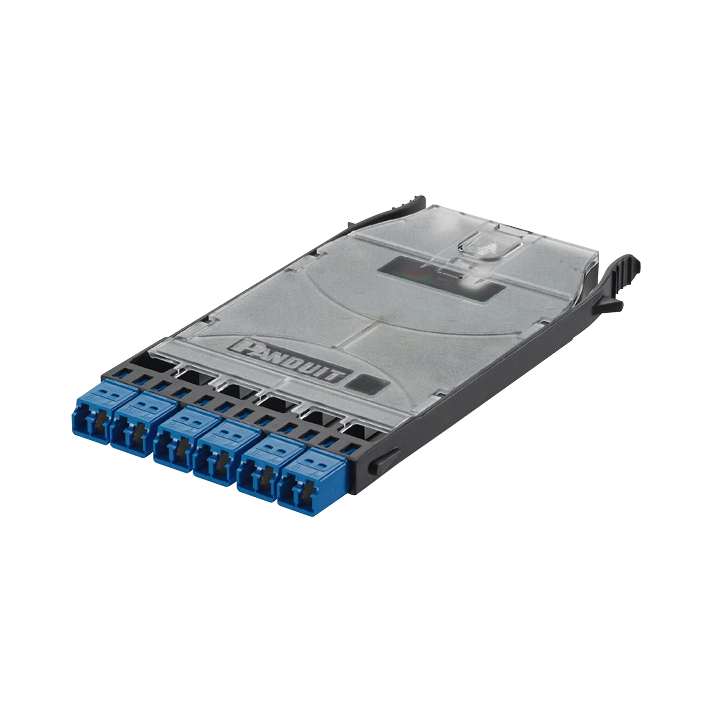 Cassette HD Flexâ„¢ Con 6 Puertos LC Duplex (12 Fibras), Para Fibra Monomodo OS2, Color Azul