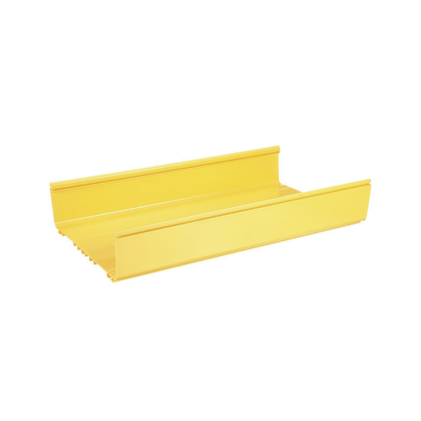 Canaleta FiberRunnerâ„¢ 12X4, de PVC Rígido, Color Amarillo, 1.8 m de Largo