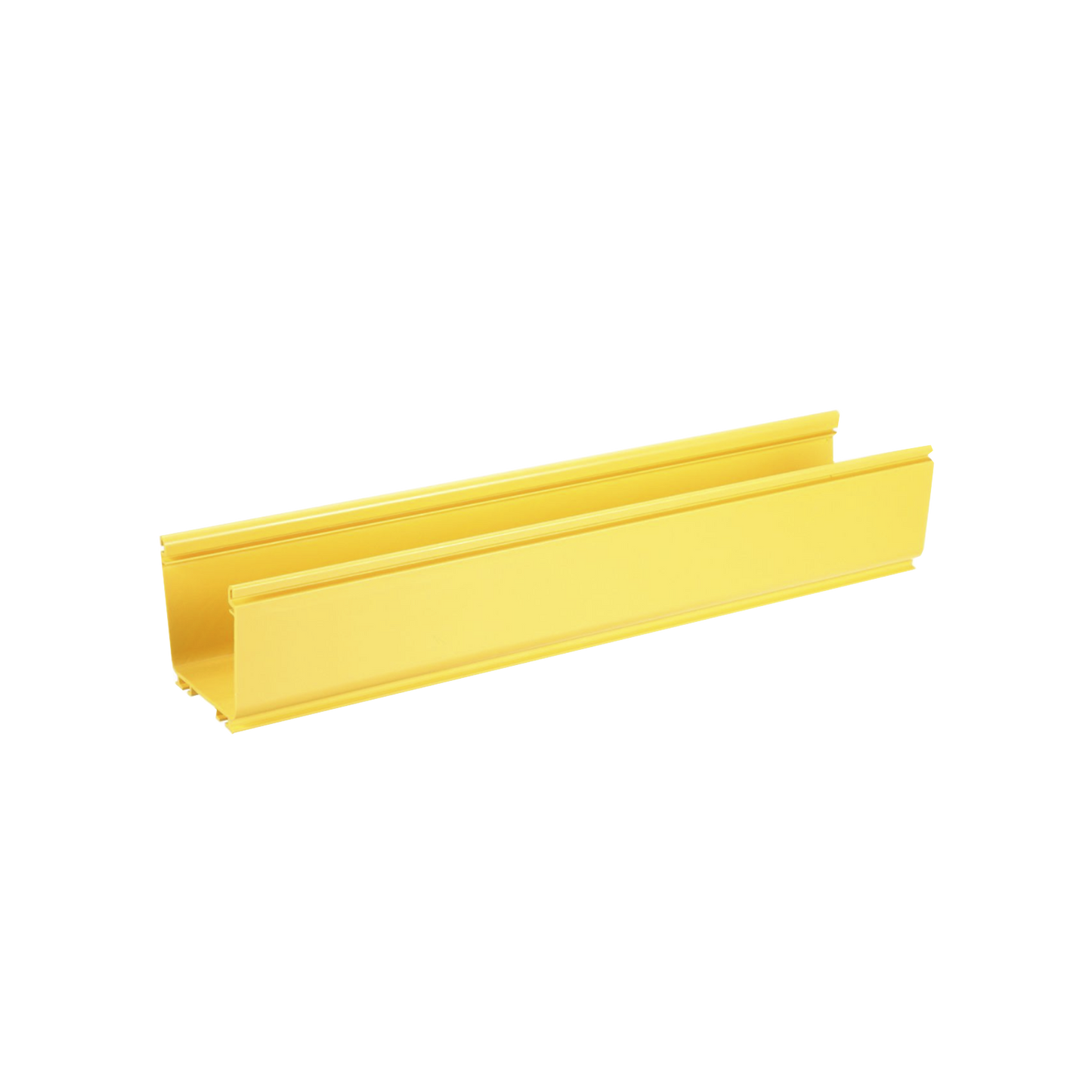 Canaleta FiberRunnerâ„¢ 4X4, de PVC Rígido, Color Amarillo, 1.8 m de Largo