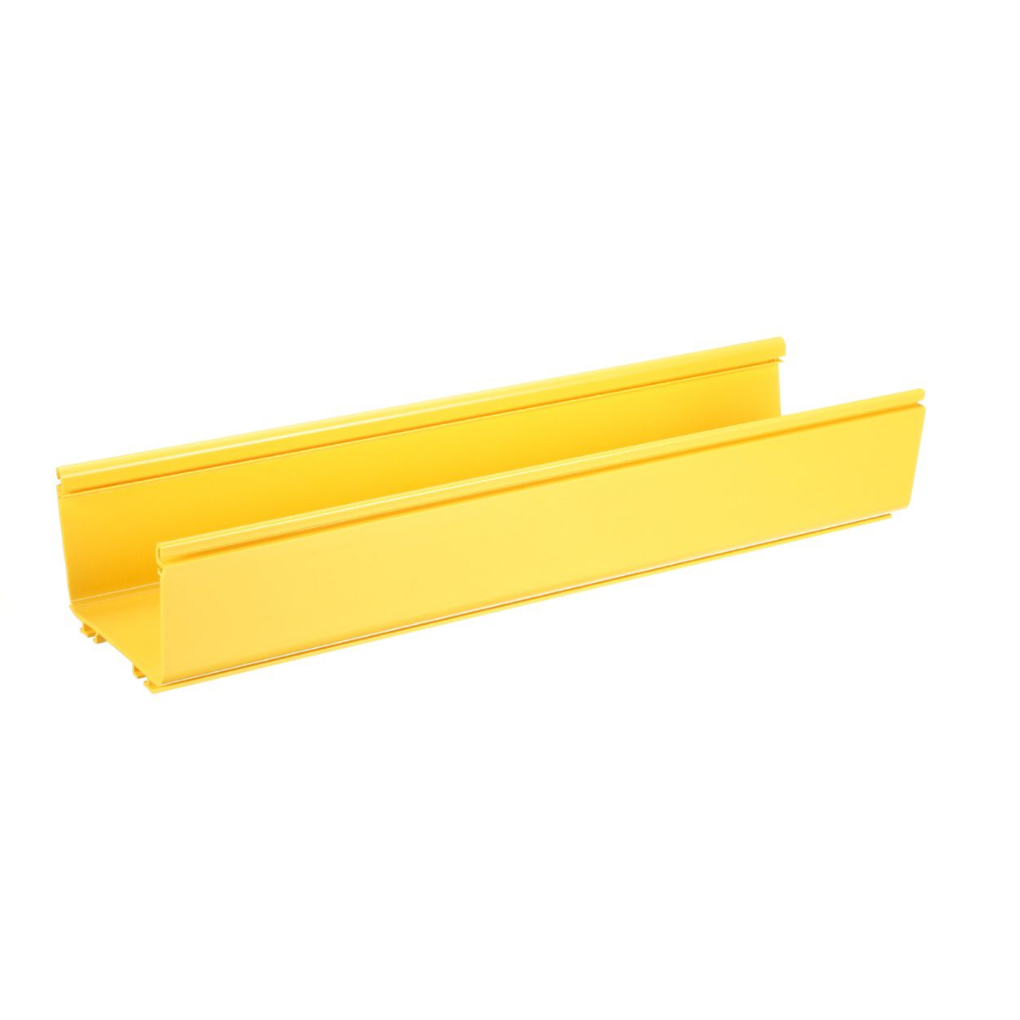 Canaleta FiberRunnerâ„¢ 6X4, de PVC Rígido, Color Amarillo, 1.8 m de Largo