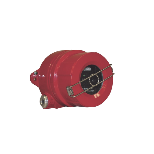 Detector De Flama Electrooptico Con Carcasa De Aluminio, Sensibilidad 30ft (9m), Reles de Alarma Y Alerta De Enclavamiento