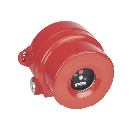 Detector De Incendio Y Llamas Multiespectro QuadBand™ Triple IR, Campo de visión 90º, Reles 4-20 mA, Carcasa de Aluminio sin Cobre, 2 entradas NPT de ¾”, Serie FS24X