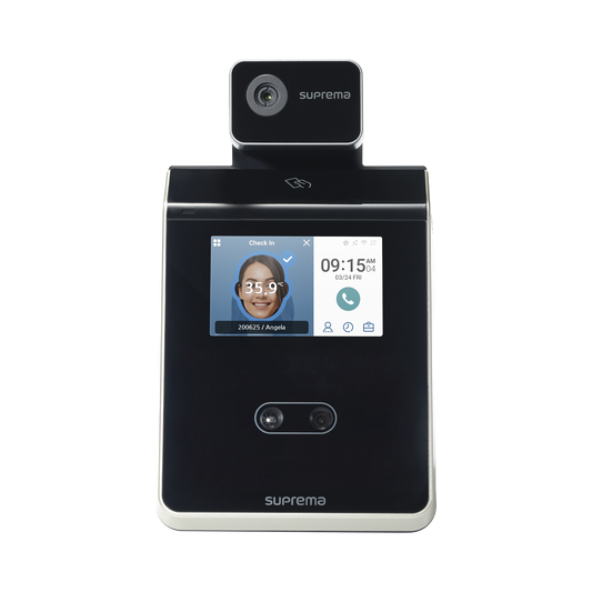 FaceStation 2 Lector Facial/ NotificaciÃ³n por Temperatura Alta /  Bluetooth MultiClass SE Dual RFID (125KHZ EM HID PROX 13.56MHZ Mifare DesFire / EV1 FELICA ICLASS S) Compatible con BioStar2