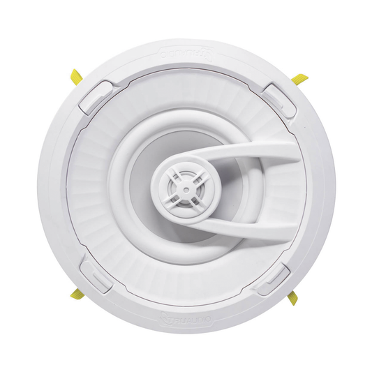 Altavoz de 7 " | montaje de Techo | DiseÃ±o TruGrip | Instalacion Sin Herramientas | Woofer de Polipropileno Blanco con Quick Connect