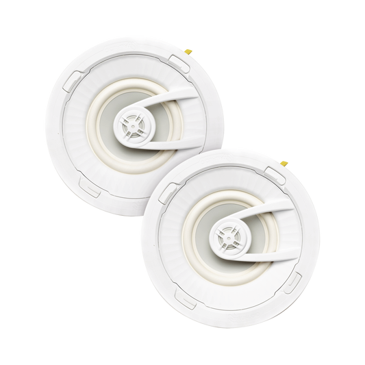PAR de altavoces de 7 " | montaje de Techo | DiseÃ±o TruGrip | Instalacion Sin Herramientas | Woofer de Polipropileno Blanco con Quick Connect
