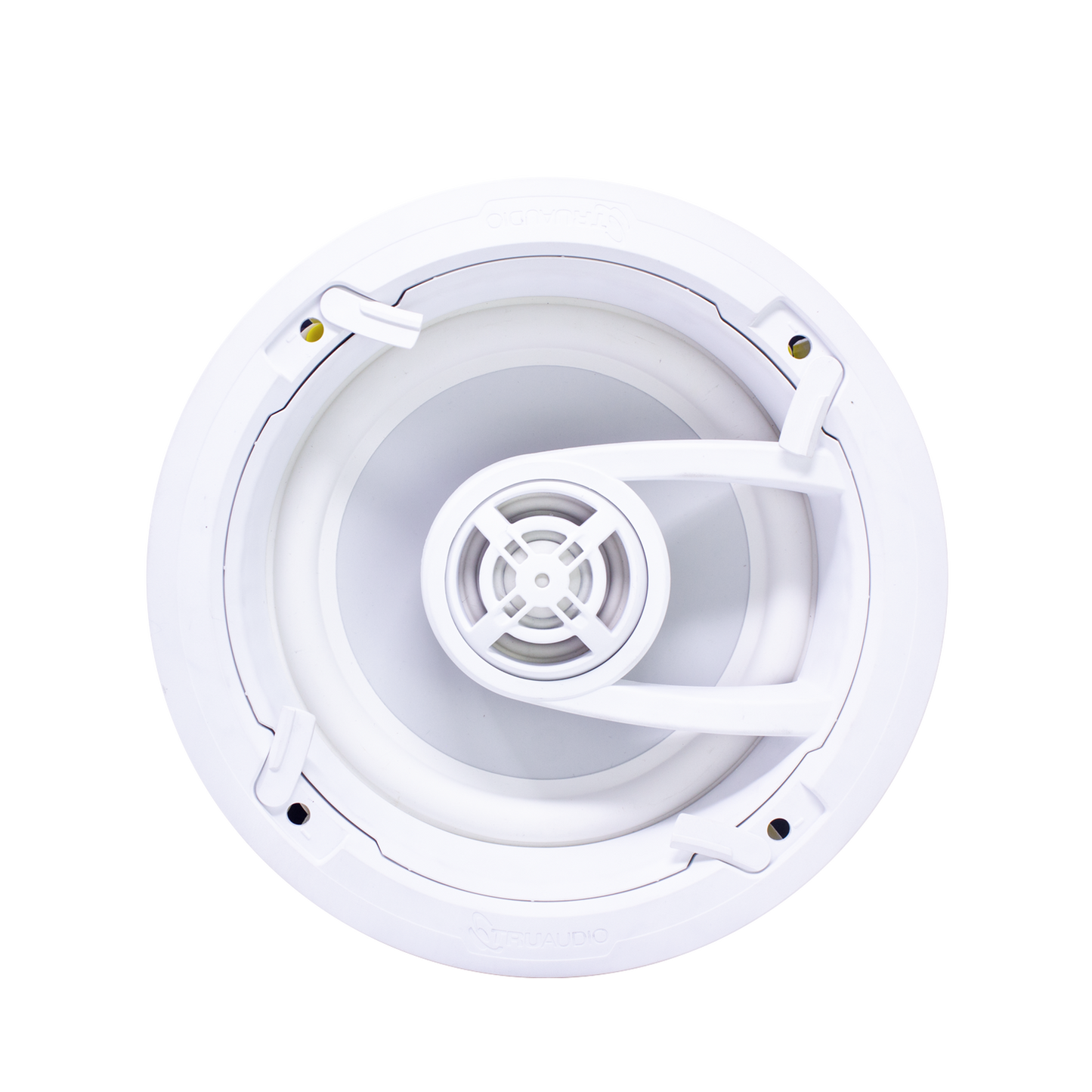 Ghost series, altavoz de 3 vÃ­as de plafÃ³n 9in, diseÃ±o trugrip  sin herramientas, woofer de polipropileno blanco, 150w 8ohms