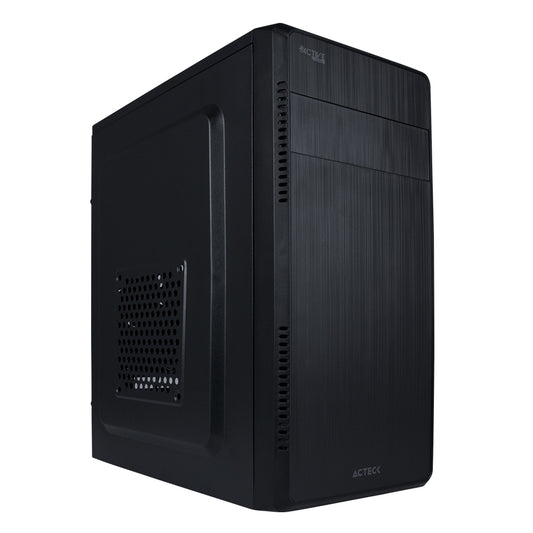 Gabinete ACTECK  GI240 KIOTO ESSENTIAL SERIES, Gabinete Micro ATX, Mini ITX, Negro, 500 W