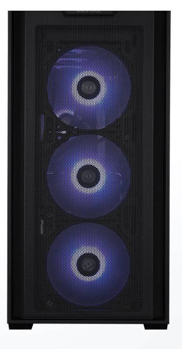 Gabinete ASUS A21 Case con Ventana, Mini-Tower, Micro ATX, Mini-ITX, USB 3.0, sin Fuente, Negro