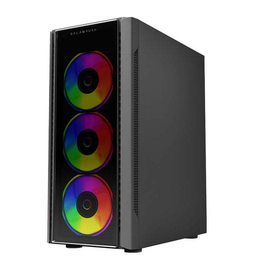 Gabinete Gamer Mini Torre ATX Dragonfly 2 Crystal GM745s Azender Series