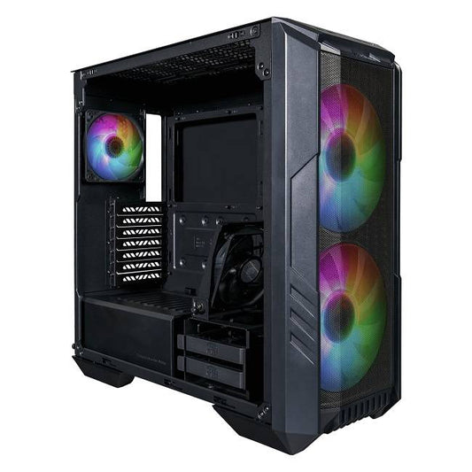 Gabinete COOLER MASTER  H500-KGNN-S00 con Ventana ARGB, Midi Tower