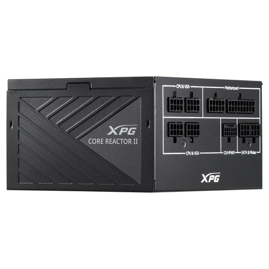 Fuente de Poder XPG CORE REACTOR II, 650W. Modular. Color NEGRO. COREREACTORII650G-BKCUS