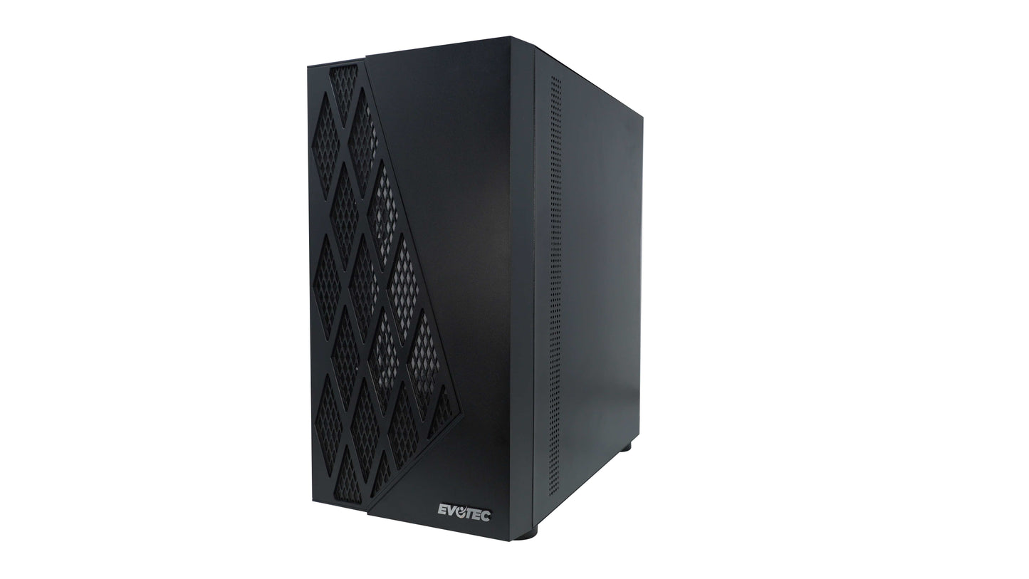 Gabinete Gaming  EVOTEC EV-1018, Gabinete, Negro