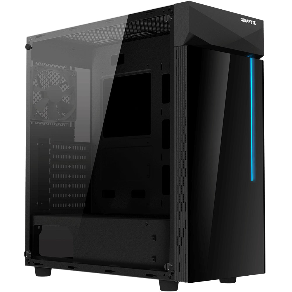 Gabinete GIGABYTE GB-C200G, Midi-Tower, Gabinete, ATX, Micro-ATX, Mini-ITX, Negro