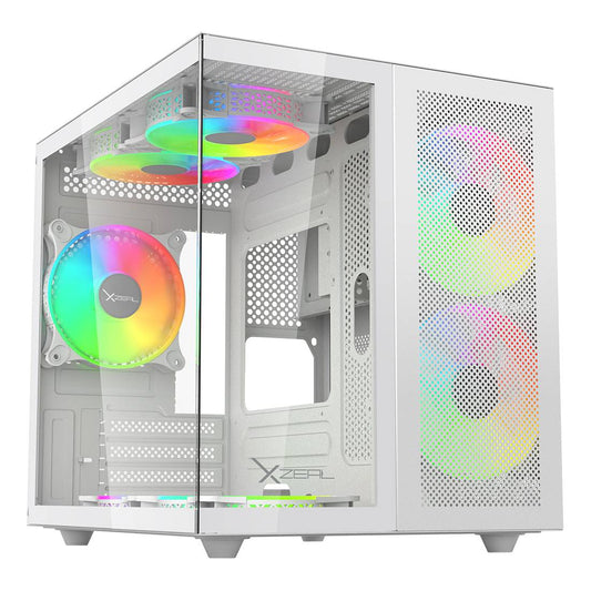 Gabinete CUBO GAMER CXi1 Blanco. XZGAMC1W
