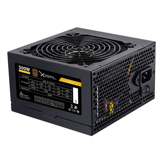 FUENTE DE PODER XZ500 ATX 500W NEGRO. XZPS500B