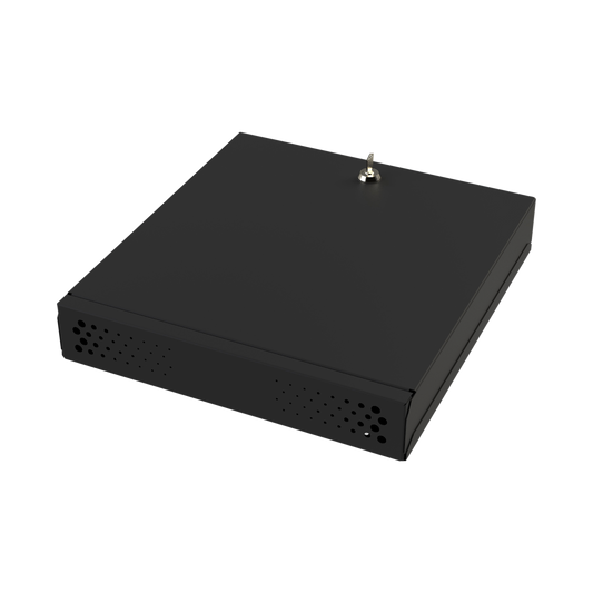 Gabinete MetÃ¡lico para DVR/NVR. TamaÃ±o Max. de DVR/NVR: 445 x 88 x 400mm (An.xAl.xProf.). Compatible con Fuente SLIM.