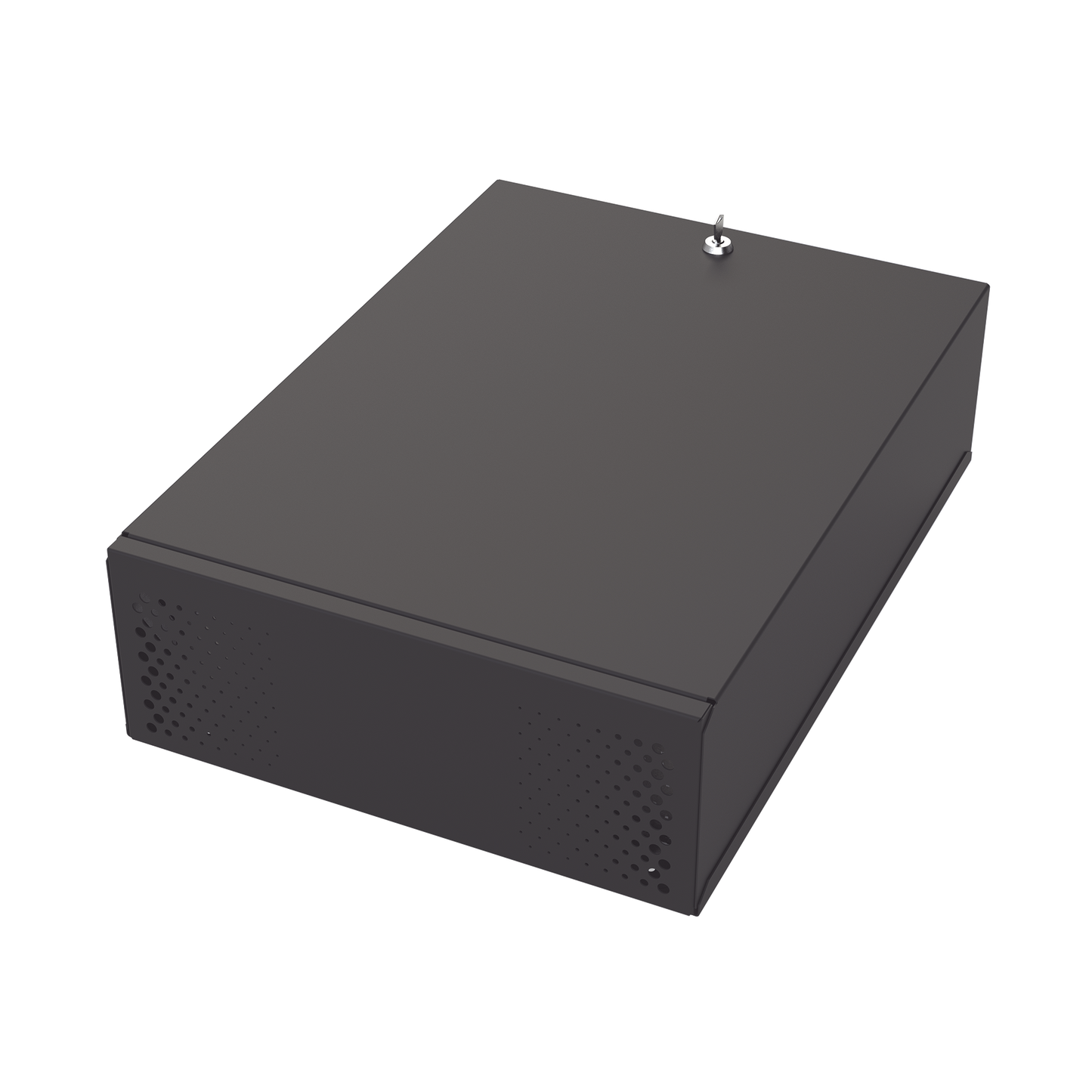 Gabinete MetÃ¡lico para DVR/NVR con Chapa y llave.