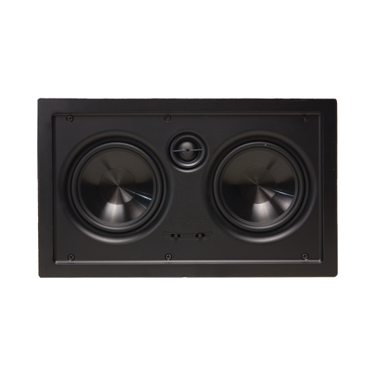 altavoces de montaje en la pared | woofers dobles de 5in | tweeter de 1in | 100W | 8ohms