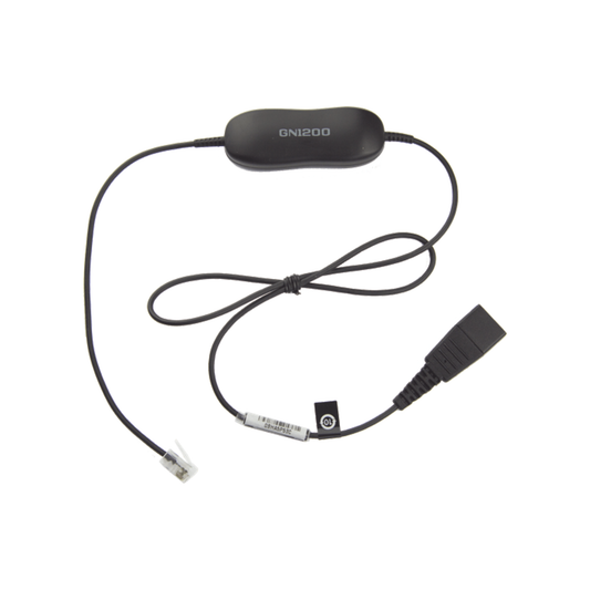 Jabra GN1200 cable con conexiÃ³n QD y RJ-9 (88001-99)
