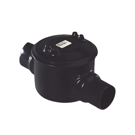 Caja para Ãreas Peligrosas con Tapa Tipo GRC de 1" (25.4 mm) con Recubrimiento de PVC e  Interior de Uretano.