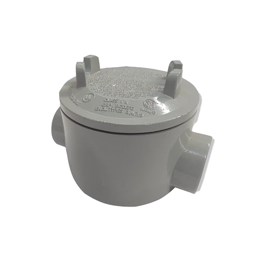 Caja con Tapa Tipo GRC de 1 1/4" (31.8 mm) / Caja a Prueba de ExplosiÃ³n / Para Ãreas Peligrosas / Libre de Cobre.