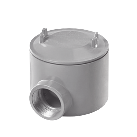 Caja con Tapa Tipo GRE de 1" (25.4 mm) / Caja a Prueba de ExplosiÃ³n / Para Ãreas Peligrosas / Libre de Cobre.