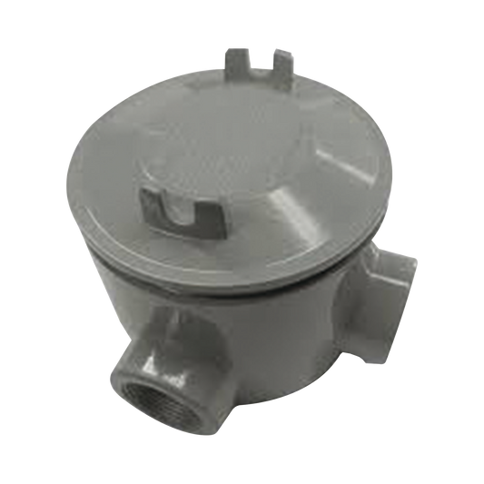 Caja con Tapa Tipo GRL de 2" (50.8 mm)/ Caja a Prueba de ExplosiÃ³n / Para Ãreas Peligrosas / Libre de Cobre.