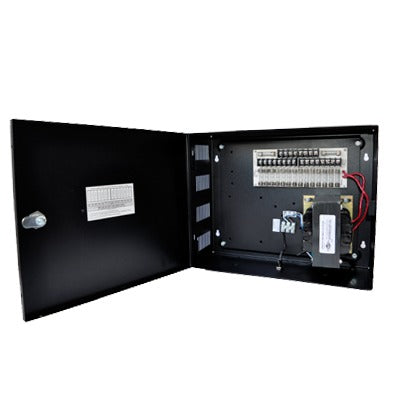 Fuente de Poder para CCTV de 16 salidas a 24 Vca. 8 Amp. VersiÃ³n 2.0
