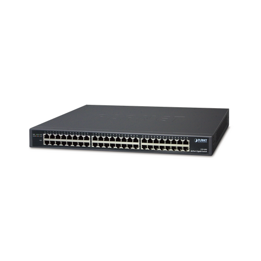 Switch no administrable Gigabit Ethernet 48 puertos 10/100/1000Mbps