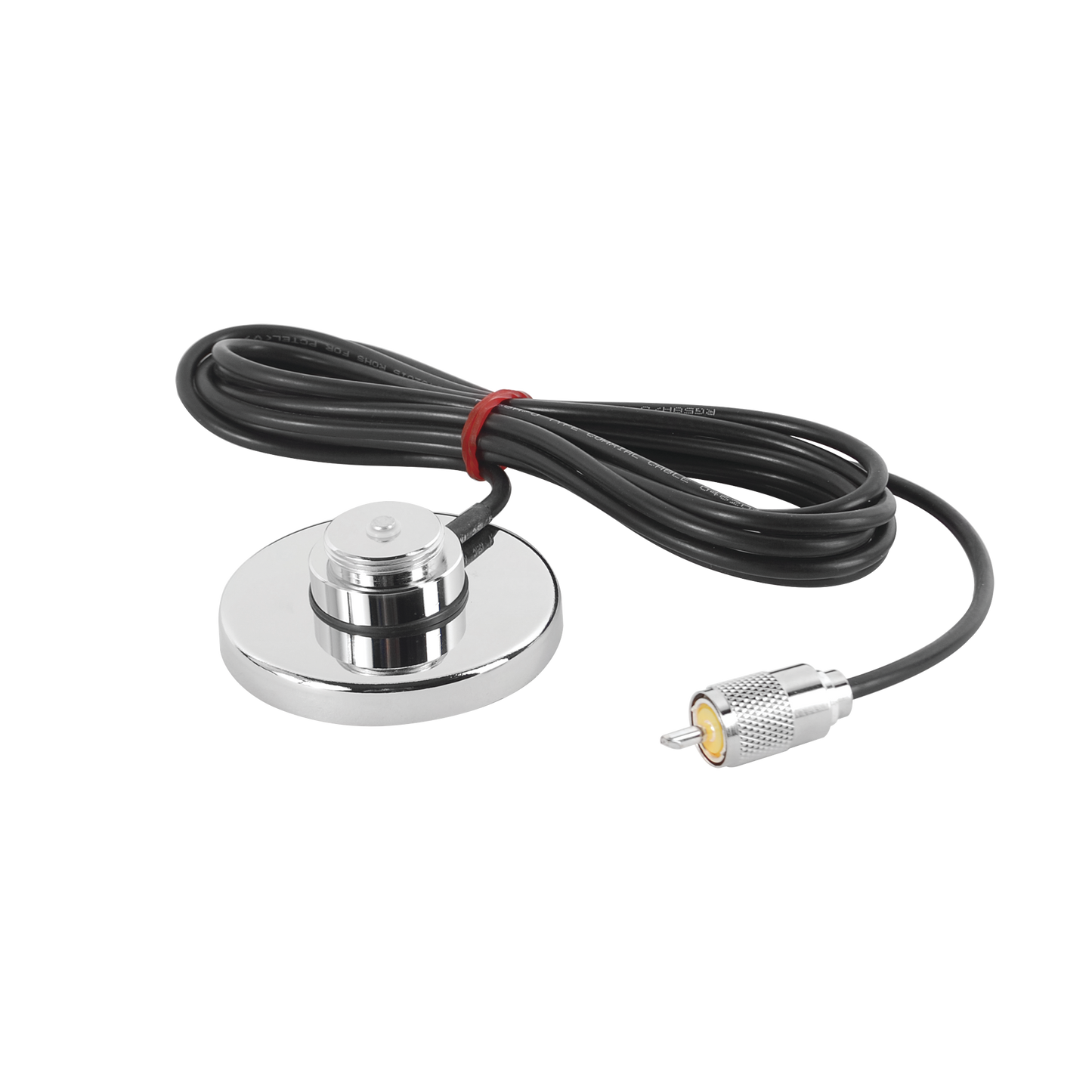 Montaje MagnÃ©tico para Antenas de 3/4"(NMO), 3.5 m de Cable RG58U y Conector UHF (PL259) Macho.